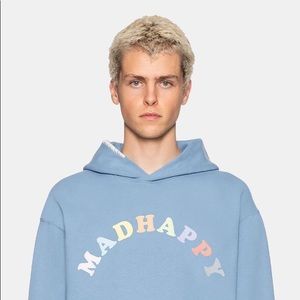 MADHAPPY Graphic Print Crew Neck Hoodie